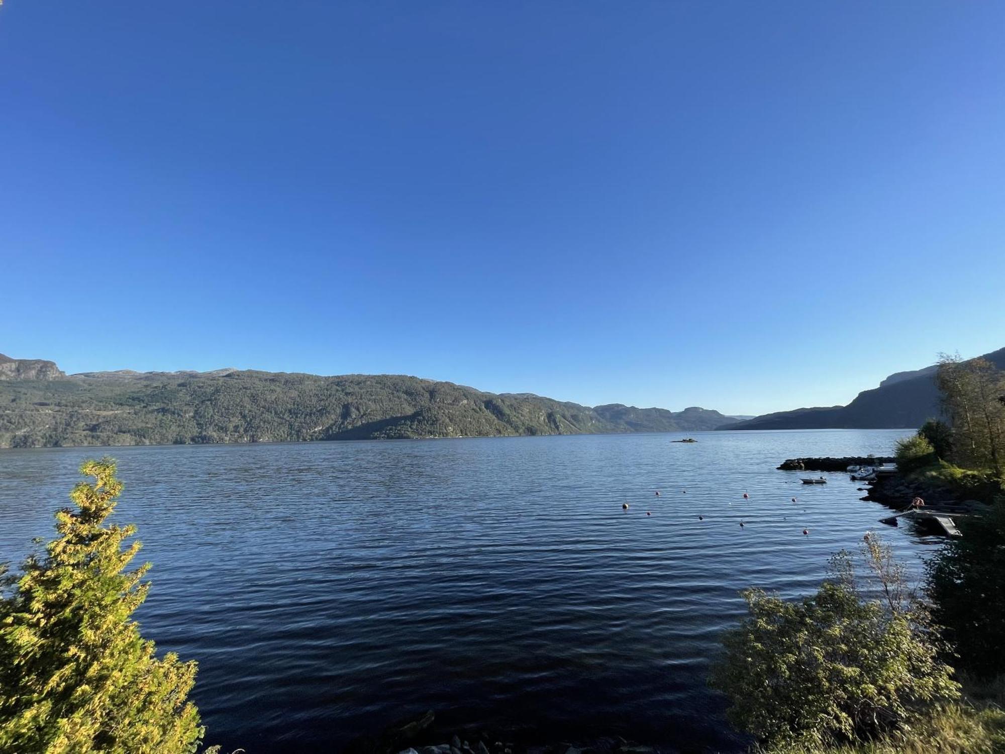 Sauda Fjord Camping Saudasjøen Eksteriør billede