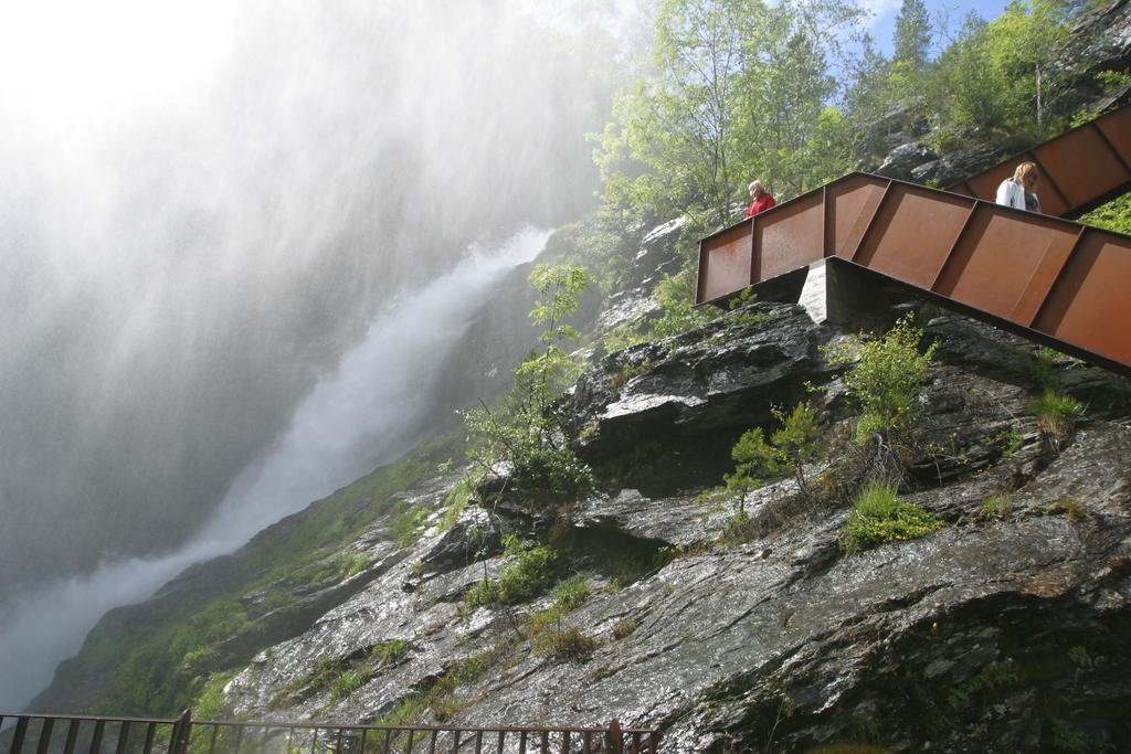 Sauda Fjord Camping Saudasjøen Eksteriør billede